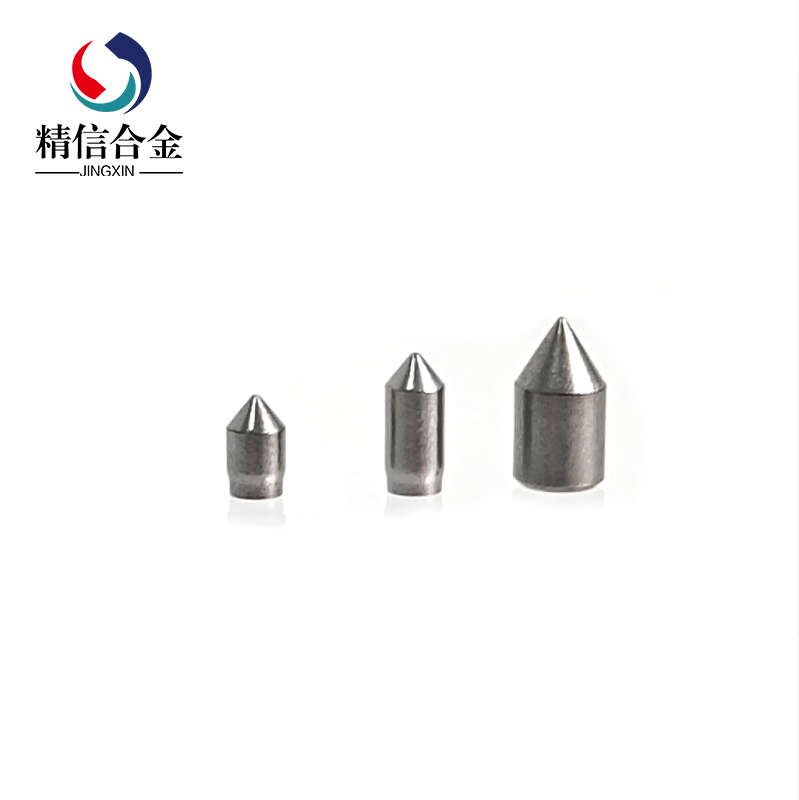 硬質(zhì)合金_廠家直供鎢鋼頂尖3*7硬質(zhì)合金頂尖快速破窗錘頭圓錐形頂尖硬度高